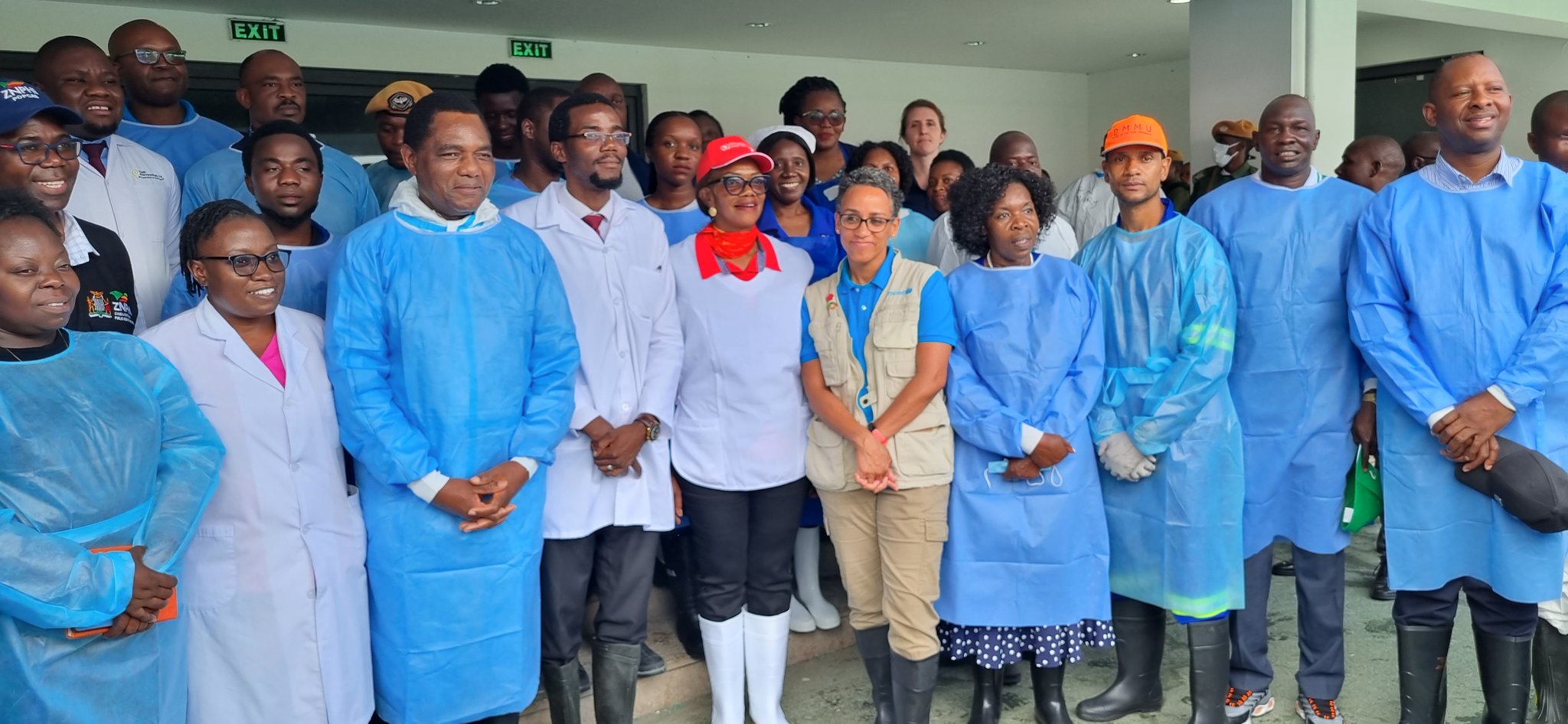 Read more about the article President Hichilema directs Ministry of Health to employ Volunteers assisting in Cholera treatment