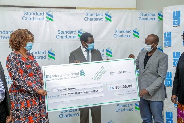 Read more about the article Standard chartered Bank launches the Washout Cholera and waste bins project