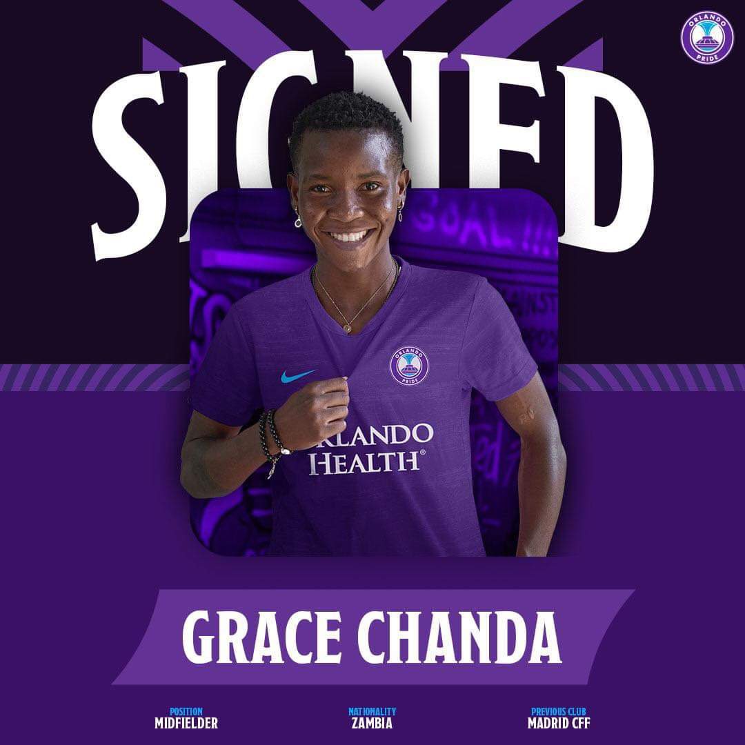 You are currently viewing Shipolopolo mid-fielder Chanda joins Orlando Pride