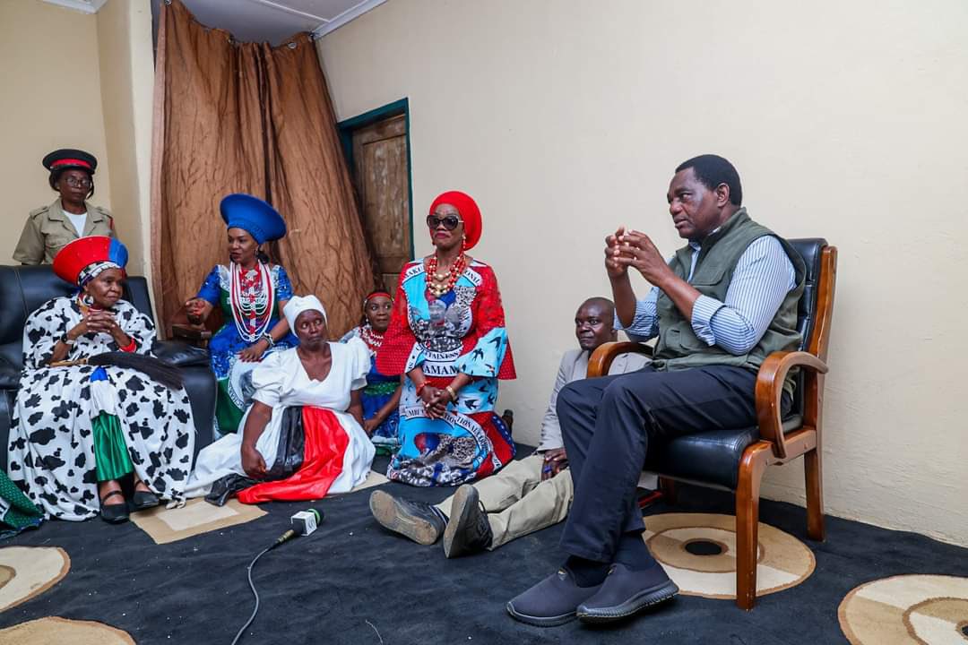 You are currently viewing President Hichilema graces Chakwela Makumbi Traditional Ceremony