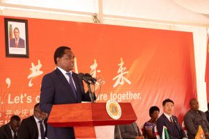 Read more about the article President Hichilema launches steel plant