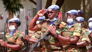 President Hichilema lauds the defence force