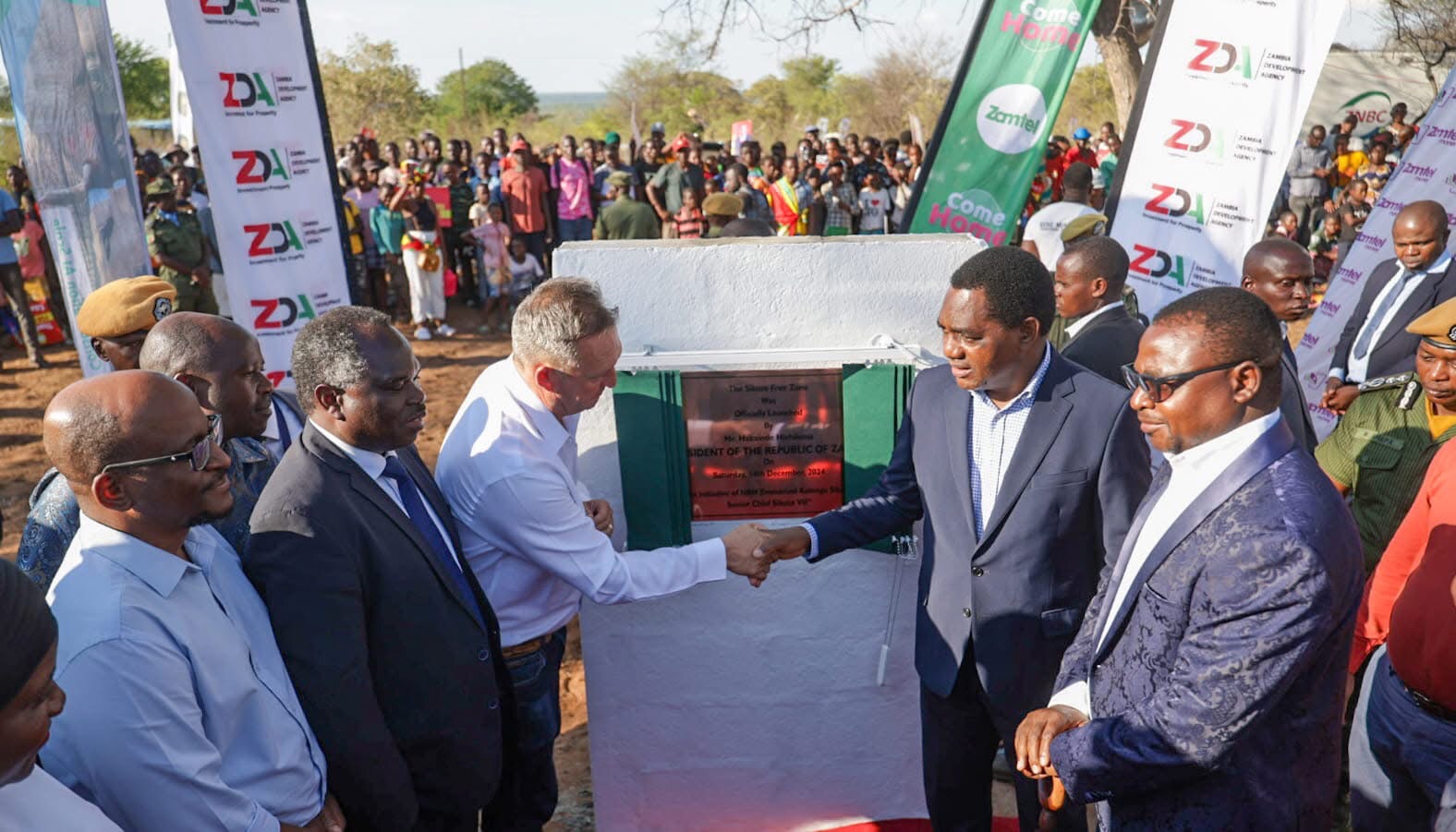 You are currently viewing PRESIDENT HICHILEMA SAYS ZAMBEZI FREE ECONOMIC ZONE WILL CREATE JOBS  