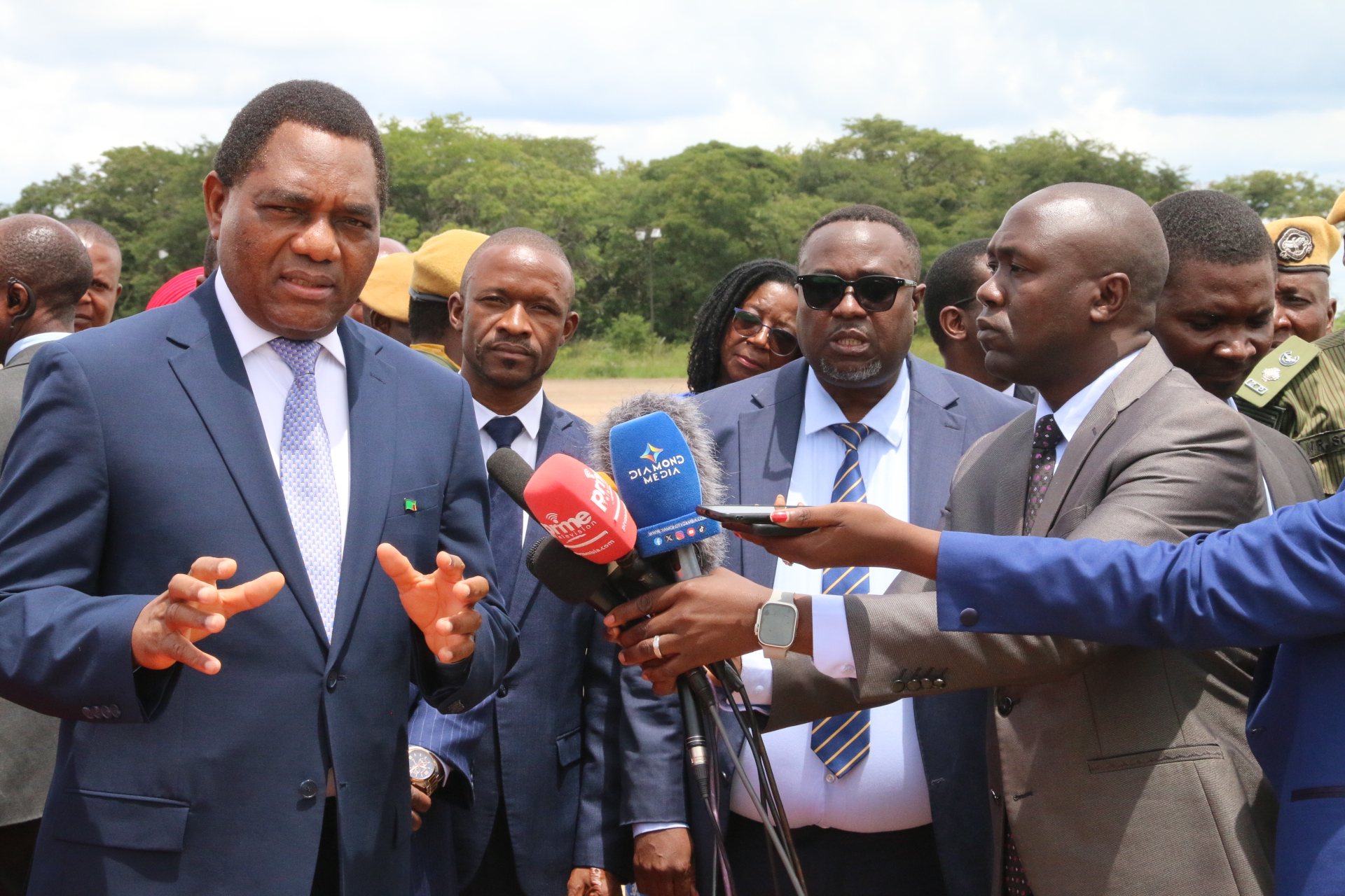 Read more about the article President Hichilema arrives in Tanzania for the Mission  300 Africa Energy Summit