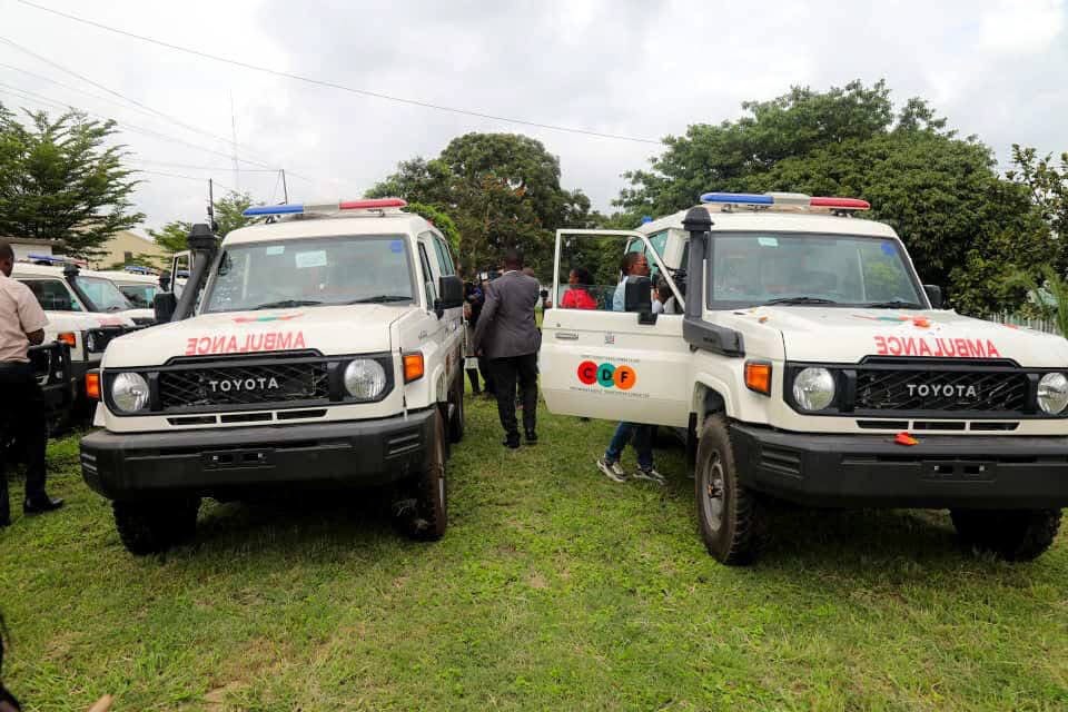 You are currently viewing MINISTRY OF LOCAL GOVERNMENT RECEIVES AMBULANCES