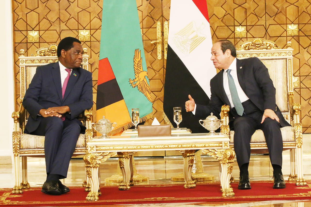 You are currently viewing PRESIDENT HICHILEMA, EGYPTIAN PRESIDENT CONFER